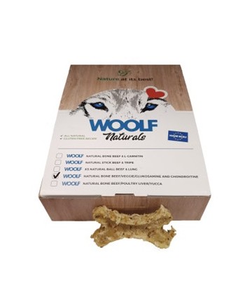 W Naturals Huesos Ternera/Vegetales/Glucosamina y Condroitina 24gr 30uds/caja
