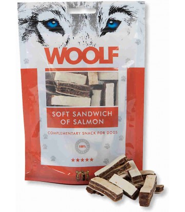 Woolf Soft Sandwich of Salmon 100gr