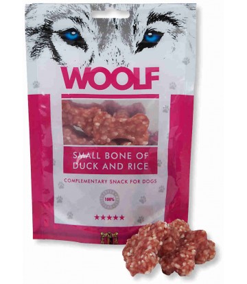 Woolf Small Bone of Duck and Rice 100gr