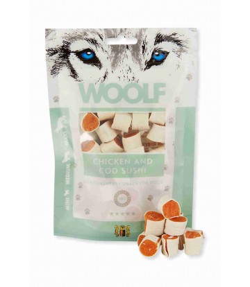 Woolf Chicken and Cod Sushi 100Gr