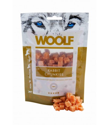 Woolf Dog/Cat Rabbit Chunkies 100gr