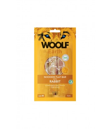 Woolf Earth Flat Bar with Rabbit M 90gr (10uds)
