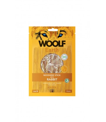Woolf Earth Sticks with Rabbit S 90gr (10uds)